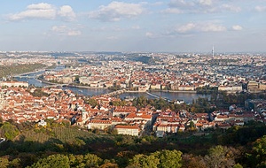 Panorama Prahy.
